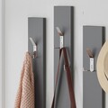 Cuier Ramda, Decortie, 154x35x137 cm, cafeniu/antracit
