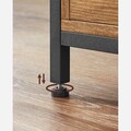 Masuta de cafea cu 2 sertare, Vasagle, Industrial X-Struts, 100x55x45