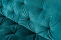 Canapea extensibila cu 3 locuri, Futon, 859FTN2893, Metal , Verde petrol