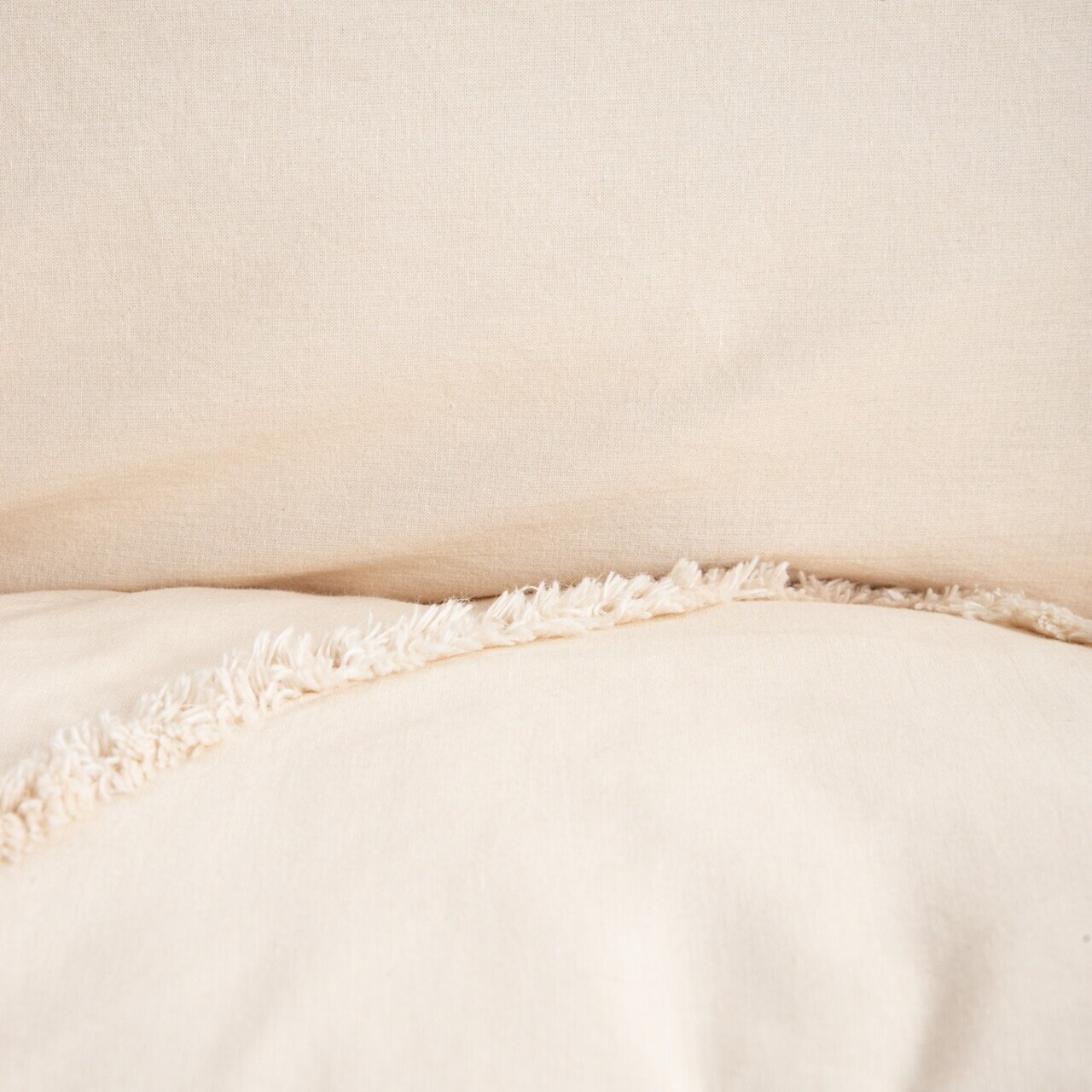 Lenjerie de pat King Size, Delia, Homla, 200x220 cm, 3 piese, bumbac, bej - view 4