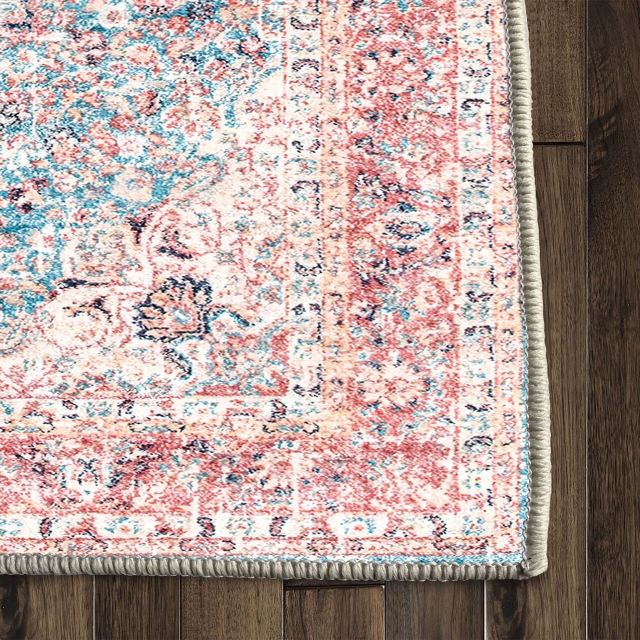 Covor (160 x 230), Kece-Fr07, 160x230 cm, Roz - view 5