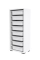 Dulap multifunctional, Estella, Cara 8N, Alb