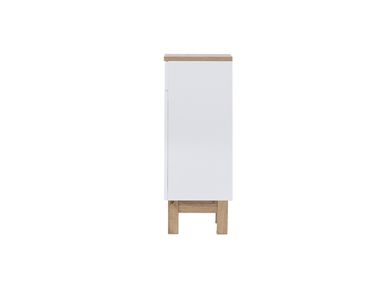 Set mobilier baie Bali White Lava 80 cm 804 1, dulapuri, masca cu lavoar si cabinet cu oglinda, Comad, MDF/PAL, alb - view 12