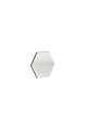 Oglinda decorativa, Mirrorland, Hexagon (20 Pieces), Argintiu
