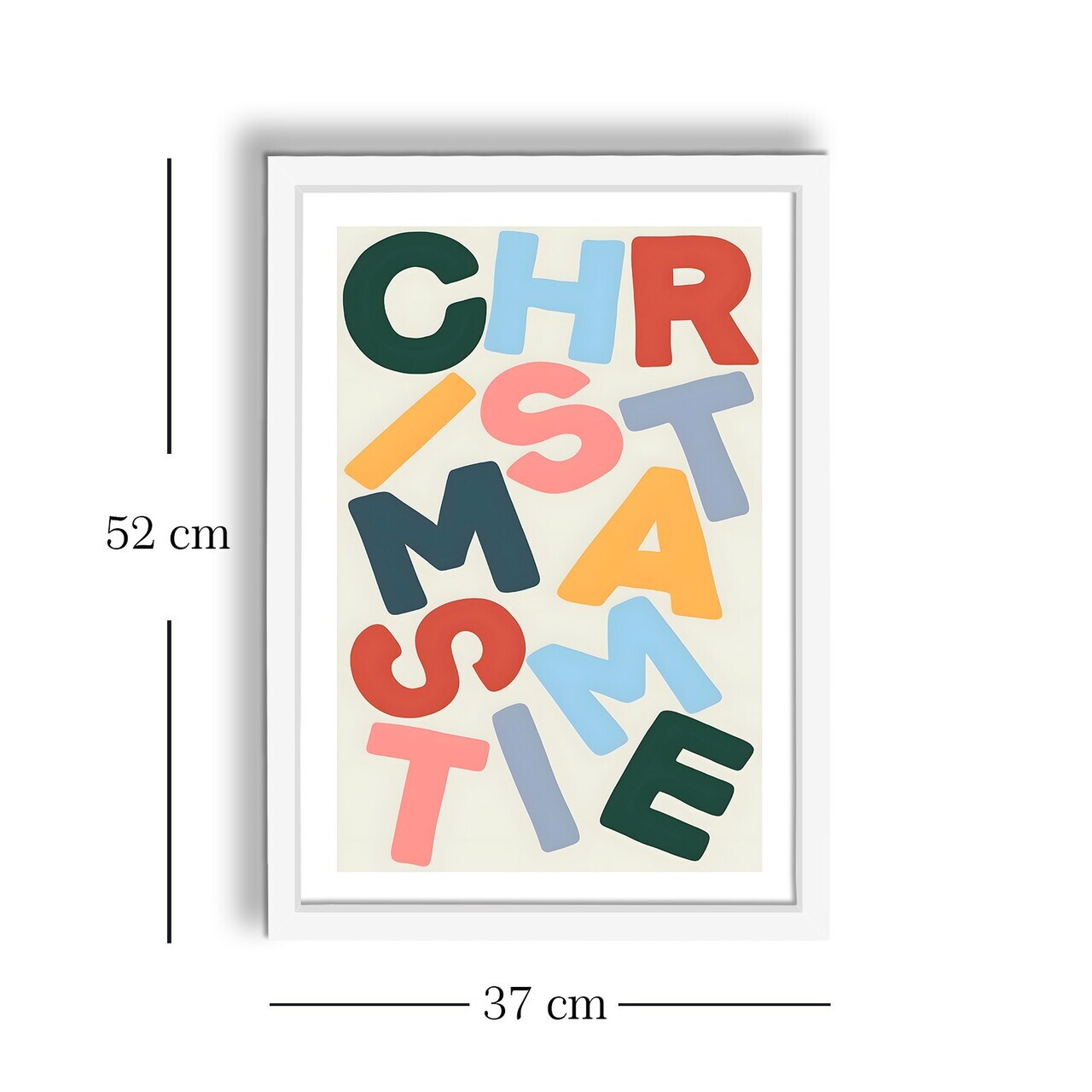 Tablou decorativ, 3752CHRCT-014, Fundal: MDF (Grosime: 2,7 mm), Multicolor — imaginea 4
