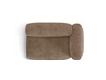 Modul dreapta pentru canapea, 1 loc, Martina-212, Micadoni Home, 160x106x75 cm, velur, maro ghinda
