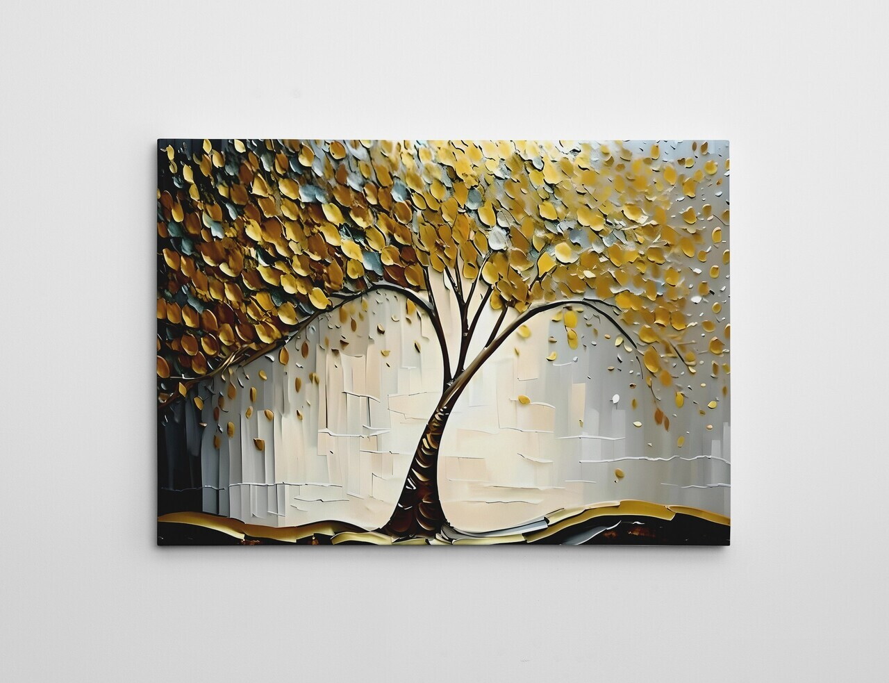Tablou decorativ, WY344 (50 x 70), Amestec bumbac, Canvas imprimat, Multicolor — imaginea 3