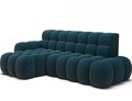 Coltar extensibil dreapta 3 locuri ELTAP, Ceedro, 283x165x98 cm, lemn/poliester, albastru inchis