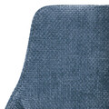 Scaun Satori Pop, Homla, 59x57x84 cm, MDF/metal/poliester, albastru