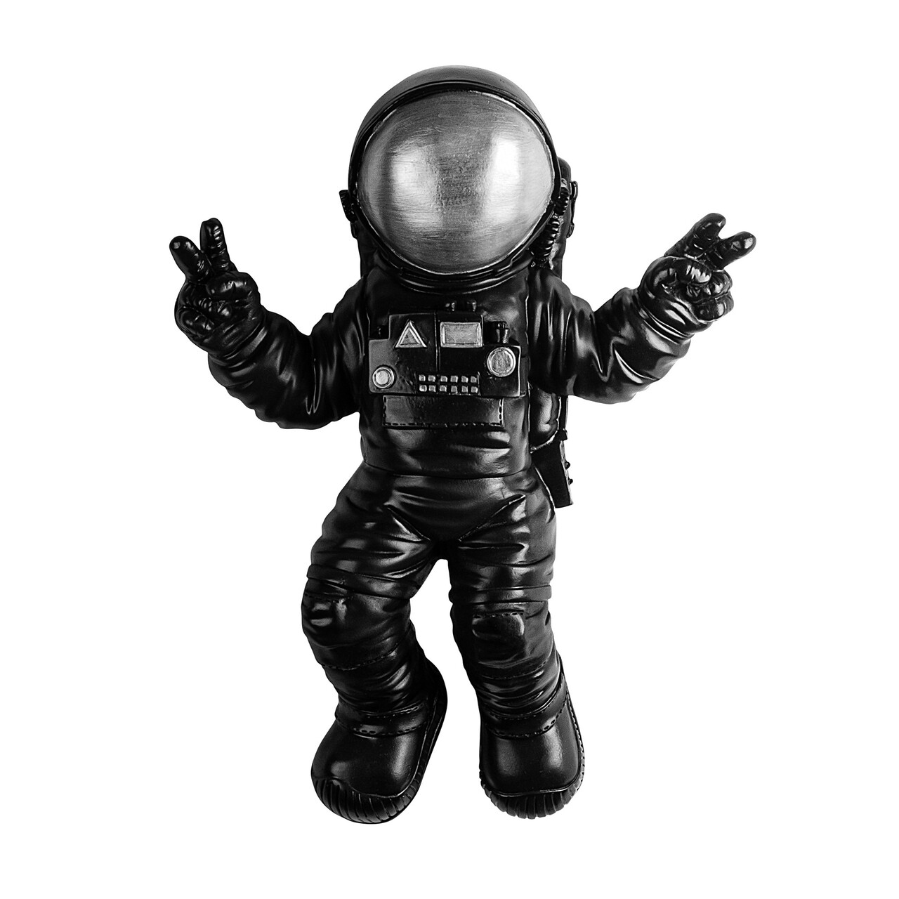 Decoratiune de perete, Cosmonaut 4, Lățime: 35 cm Înălțime: 47 cm Adâncime: 10 cm, Multicolor - view 4