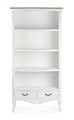 Biblioteca Justine, Bizzotto, 86 x 35 x 180 cm, lemn de paulownia/MDF