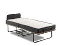 Pat pliabil pentru o persoana Katlanir XL, Niron, 204x90x74 cm, alb/negru