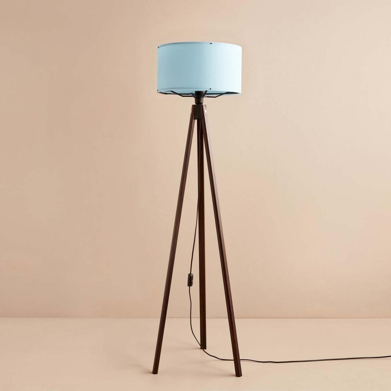 Lampadar, L'essentiel Maison, 780SGN3501, Albastru/Maro