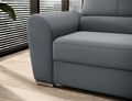 Coltar extensibil dreapta 3 locuri ELTAP, RT-04VE, Siber, 270x186x93 cm, lemn/poliester, gri deschis