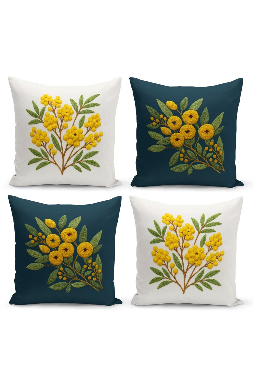 Set fete de perna, Artpnchset4-85, Poliester, Multicolor — imaginea 4