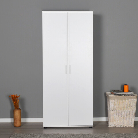 Dulap pentru haine, Adore, GRD-320-BB-1, 80x187x47 cm, PAL, Alb 80x187x47 imagine 2022