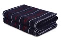 Set 2 prosoape de baie 407,  Beverly Hills Polo Club, 70x140 cm, bumbac, albastru inchis