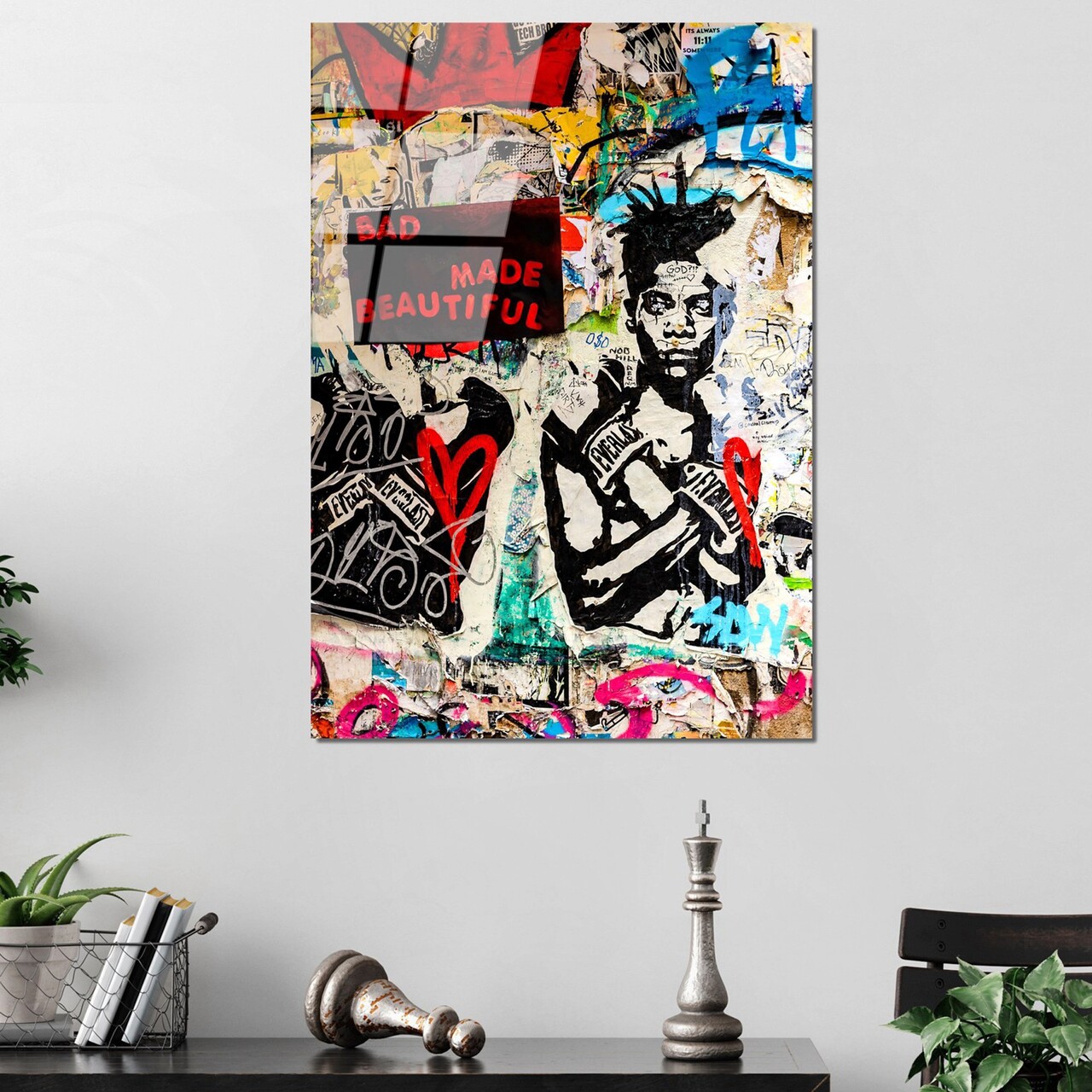 Tablou decorativ UV-495 45 x 65 Dimensiune: 45 x 65 cm Multicolor