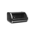 Cutie pentru paine, Brabantia, Roll Top, 31.6x26.5x17.3 cm, otel, negru mat