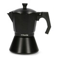 Filtru cafea Mia, Homla, 12x18 cm, 6 cesti, aluminiu, negru
