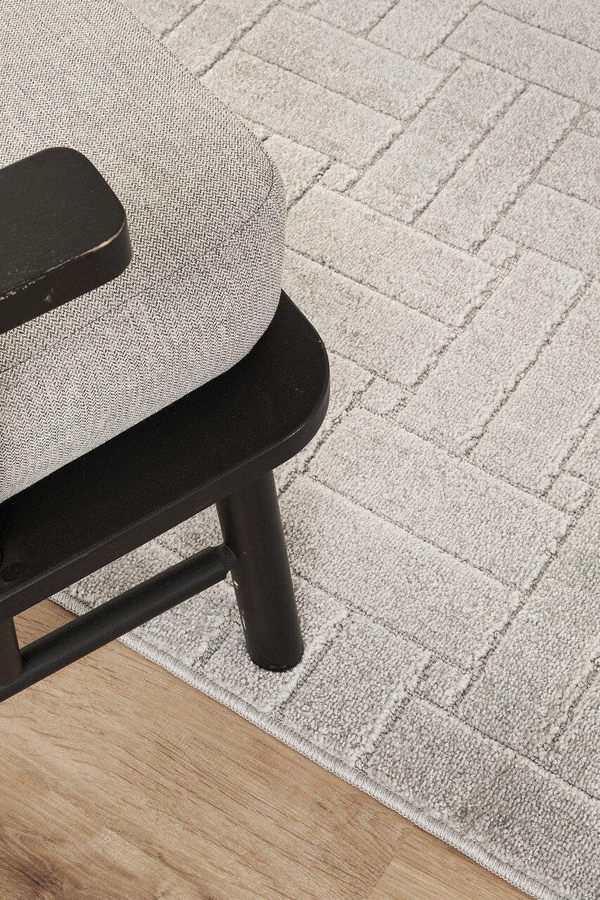 Covor (100 x 300), Rivon Rn01, 100x300 cm, Gri - view 2