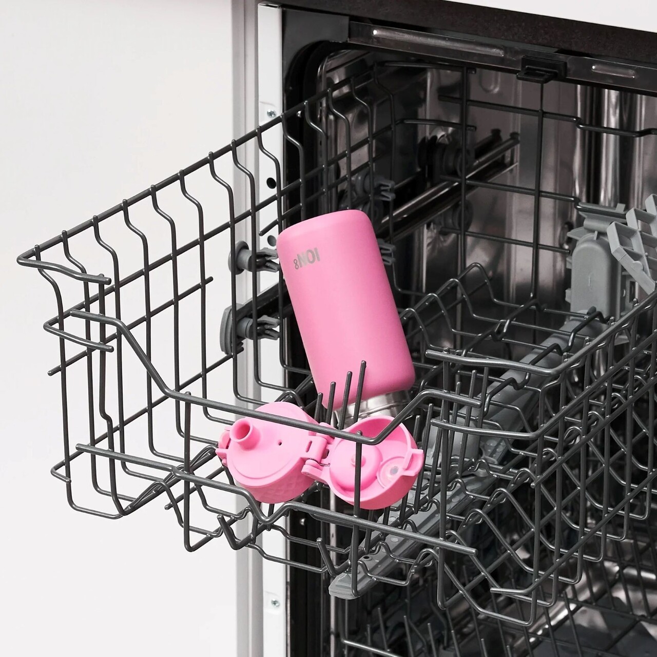 Sticla apa pentru copii, inox, 320ml, Rose Bloom - Ion8 - imagine 9