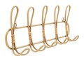 Cuier de perete Panama, Mauro Ferretti, 60.5 x 20 cm, fier, maro