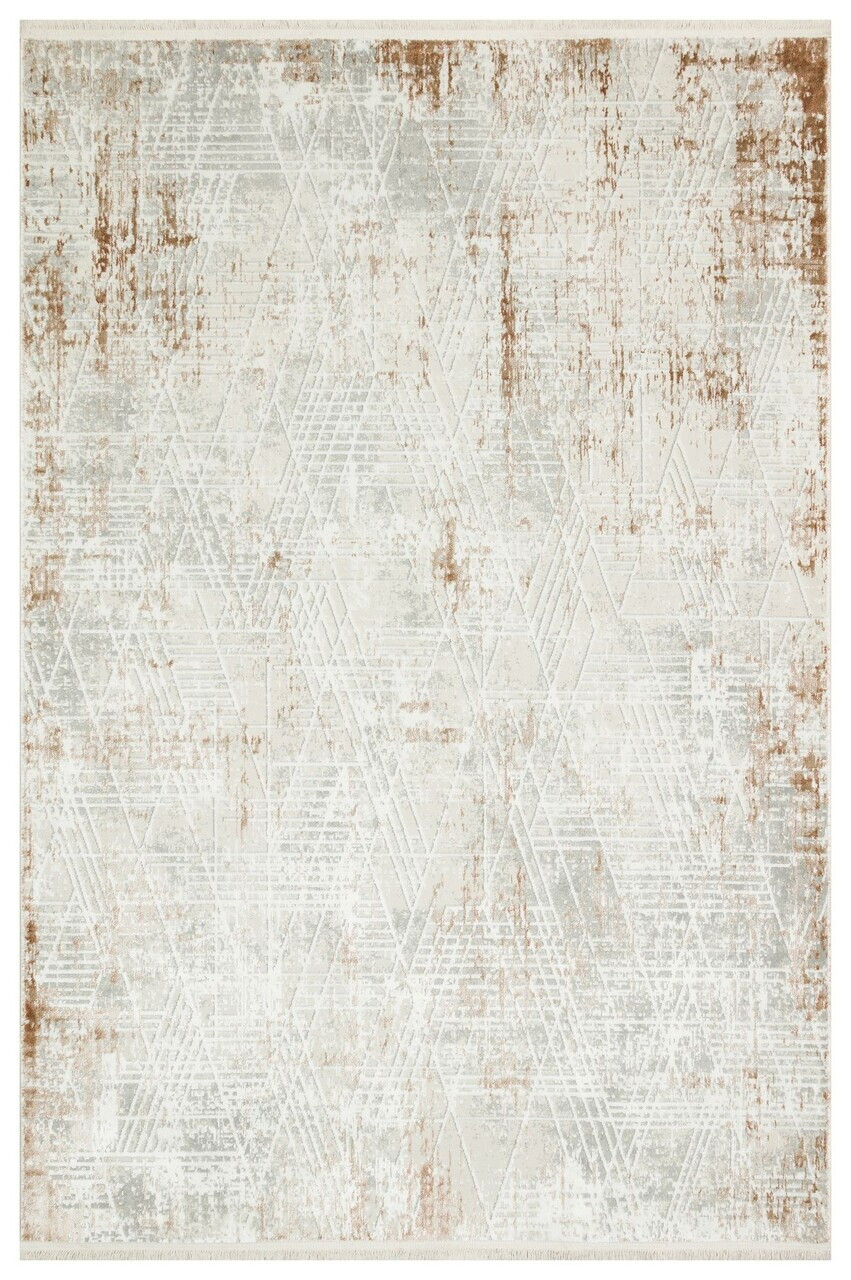 Covor, Kadifem Kd009, 120x200 cm, MICRO POLIESTER, Bej — imaginea 5