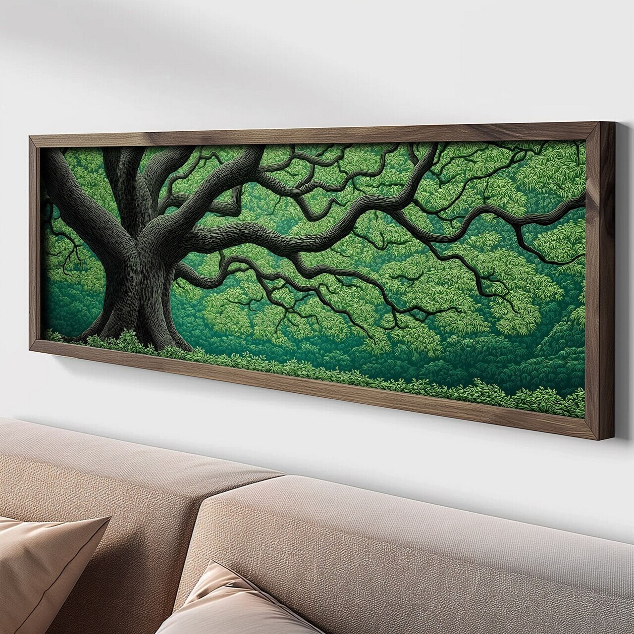 Tablou decorativ LAC033-120 MDF Lemn masiv Multicolor