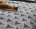 Lenjerie de pat dubla Swen Grey, Primaviera Deluxe, 3 piese, 200x220 cm, bumbac satinat, gri