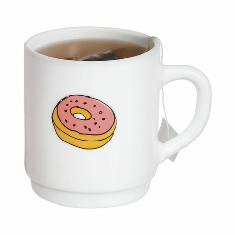 Cana, Luminarc, Gourmandise Donut, 290 ml, sticla, multicolor