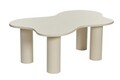 Set masuta de cafea, Rotexa, Bloom, MDF , Crem