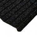 Set 2 covorase pentru trepte Stripes, Heinner, 63.5x23.5 cm, polipropilena, antracit