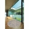 Covor indoor outdoor Floorita TONDO SILVER 194 cm
