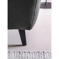 Coltar extensibil stanga 4 locuri ELTAP, LT-06SAV, Noble, 255x201x100 cm, lemn/poliester, gri inchis