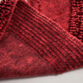 Set covoraș de baie (3 bucăți), Alanur Home, ALN_E4_782, Poliester, Rosu claret