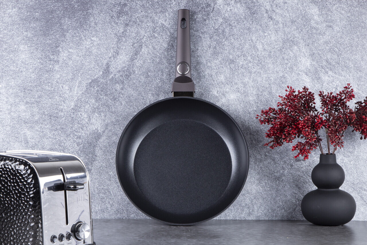 Tigaie Berlinger Haus, Primal Gloss, 28 cm, 2.4 L, aluminiu forjat, negru - imagine 14