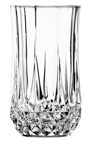 Set 6 pahare, Eclat Cristal D'Arques, Longchamp, 280 ml, sticla cristal