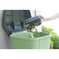 Recipient colectare resturi alimentare, Brabantia, SinkSide Waste Box, 22.1x12.7x10.7 cm, plastic/inox, gri inchis