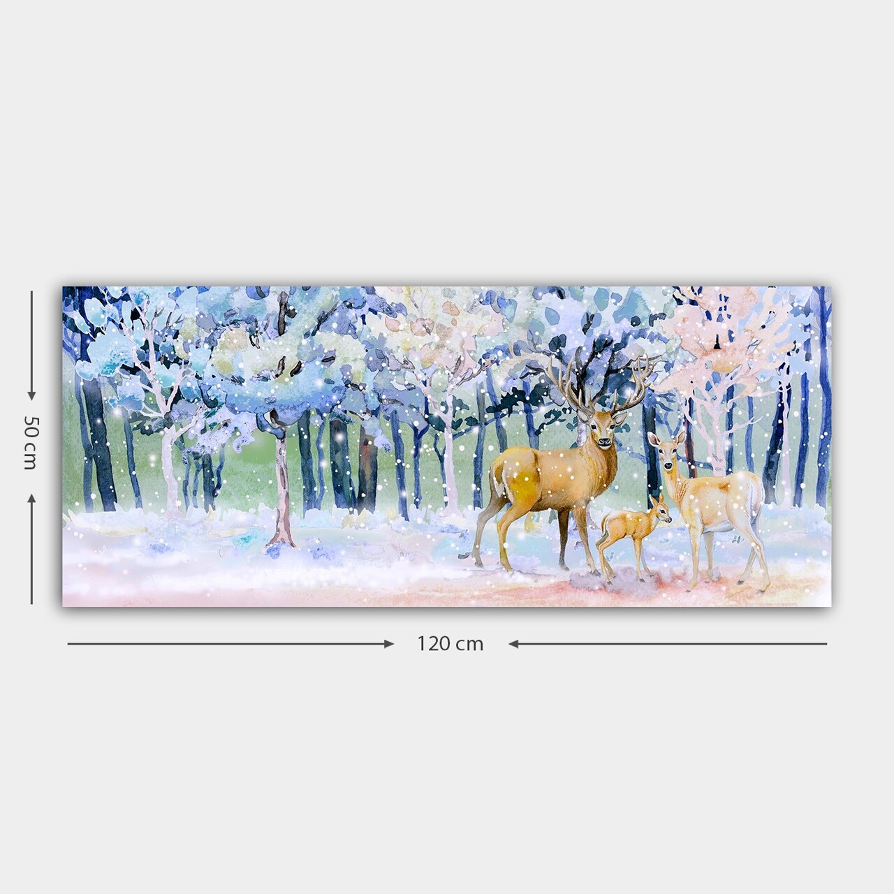 Tablou decorativ, YTY1031525472354_50120, Cadru: 100% LEMN (grosime: 3 cm), Multicolor - view 3