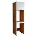 Dulap masina de spalat, Hanah Home, 1998, 67x240x66.8 cm, PAL MELAMINAT, Pin Atlantic / Alb