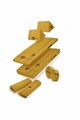 Canapea extensibilă pentru copii, Atelier del Sofa, 326NYR1114, Galben mustar