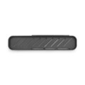 Suport accesorii dus + racleta, Brabantia, MindSet, 42x8.6x4.4 cm, aluminiu, gri inchis