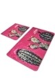 Set 2 covorase de baie Cacto, Chilai, 50x60 cm/60x100 cm, multicolor