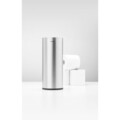 Suport role rezerva hartie igienica, Brabantia, Balance Matt, 13.2x13.2x32.1 cm, otel, argintiu
