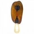 Aplica de perete All Design, handmade, 30x17x16 cm, Walnut