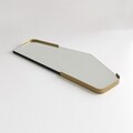 Oglinda decorativa, Neostill, Irregular, 60x120 cm, MDF , Negru