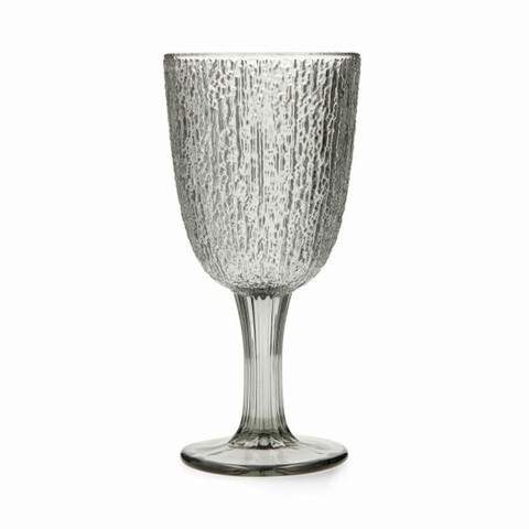 Set 6 pahare, Bidasoa, Ikonic, 240 ml, sticla, gri Bidasoa