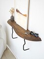 Raft de perete, Neostill, Lierre, Lemn masiv, Nuc negru