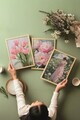 Set de pictură decorativă, Ç-300894, Sticla PVC, Multicolor